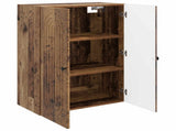 Wall-Mounted Cabinet Old Wood 66 x 34.5 x 90 cm Engineered Wood 898063