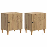 Bedside Cabinet 2 pcs Artisan Oak 43 x 34.5 x 50 cm 894124