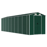 Garden Shed Green Galvanised Steel Large Garden Shed 3188238
