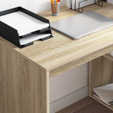 Desk Sonoma Oak Engineered Wood 108 x 55 x 103.5 cm 869460