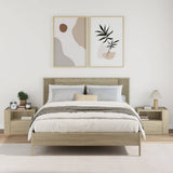Wall-mounted Bedside Cabinets 2 pcs Sonoma Oak 45x30x35 cm 848316
