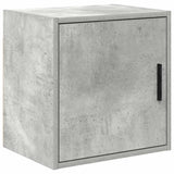 Garage Cabinets 2 pcs Concrete Grey Engineered Wood 3328299