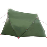 Tunnel Tent 4-Person Green and White 318 x 275 x 140 cm 42004053