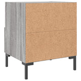 Bedside Cabinets 2 pcs Grey Sonoma 40x35x47.5 cm Engineered Wood 827449