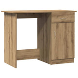 Desk Artisan Oak 100x50x76 cm Engineered Wood 855955