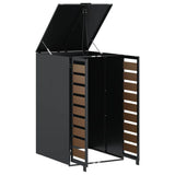 Wheelie Bin Storage with Gas Lift-up Lid for 240L Bin Steel 42018681