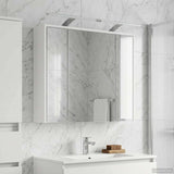 Bathroom Mirror Cabinet White 73.5 x 16 x 62.5 cm 889175