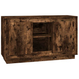 Sideboard Smoked Oak 102x35x60 cm Engineered Wood 831882