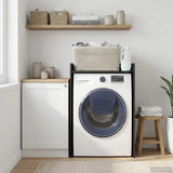 Wash Machine Cabinet with Storage Black Oak 67.5 x 48 x 97 cm 8006817
