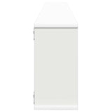 Wall Cube Shelf 4 pcs White 100x15x30 cm Engineered Wood 807080