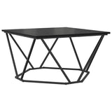 Coffee Table Black Oak 80 x 80 x 45 cm 868273