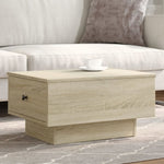 ZNTS Coffee Table Sonoma Oak 60x45x31 cm Engineered Wood 848082