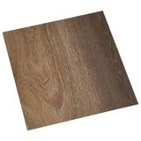 Self-adhesive Flooring Planks 55 pcs PVC 5.11 m Brown 324667