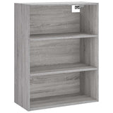Highboard Grey Sonoma 69.5x34x180 cm Engineered Wood 3189963