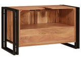 Sink cabinet with Shelf Brown 71 x 33 x 58 cm Solid Acacia Wood 4102767