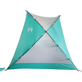 Beach Tent Sea Green 274x178x170/148 cm 185T Polyester 94404