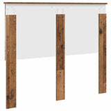 Headboard with Headboard Old Wood 120 cm Engineered wood 887789