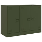 Sideboard Olive Green 99x39x73 cm Steel 841725