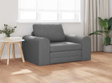 Folding Sofa Bed Dark Grey 98 x 71 x 83 cm Fabric 42030501