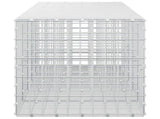 Gabion with 3.5 mm Wire and 5x10 cm Mesh 500x50x50 cm 3462796