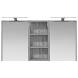 Bathroom Cabinet Set 3 pcs 116 x 16 x 62.5 cm Engineered wood 3403821