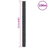 Weed Membrane Black 1.5x100 m PP 4005224