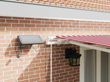 Retractable Awning Red and White 500 x 350 cm 3331494