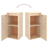 TV Cabinets 2 pcs Solid Wood Pine 3100154