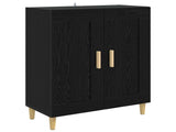 Sideboard Black Oak 69.5 x 34 x 90 cm Engineered Wood 8010877