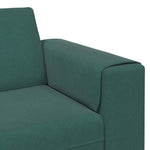 Sofa Set 3 pcs Dark green Velvet 3335124