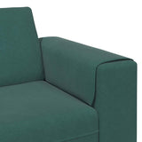 Sofa Set 3 pcs Dark green Velvet 3335124