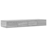 ZNTS Bed Drawers Grey Sonoma 120x36,5x16,5 cm Engineered Wood 866944
