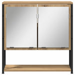 Bathroom Furniture Set with Storage 3 pcs Brown 80 x 30 x 60 cm 3334355