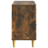Sideboard Smoked Oak 89 x 34.5 x 60 cm Engineered Wood 894660