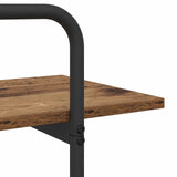 Bookshelf 2-Tier 100 x 35 x 70 cm PB Oak Wood 8007802