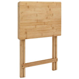Kitchen Table Folding Manual Natural 40 x 30 x 53.5 cm Bamboo 42028296