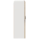 Wall Glass Cabinet PORTO Old Wood 80 x 31 x 100 cm 885513