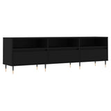 TV Cabinet Black 150x30x44.5 cm Engineered Wood 831261