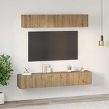 TV Cabinet Set 5 pcs Artisan Oak Engineered Wood 3393407