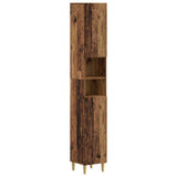 Bathroom Cabinet with Open Shelf DELFT Old Wood 897043