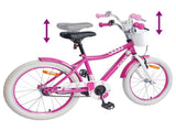 Kids Bike 20 Inches for 6-11 Years Old Pink 42009536