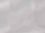 Office Chair Height Adjustable White Mesh Fabric 353007