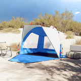 Beach Tent 2-Person Azure Blue Quick Release Waterproof 4005308