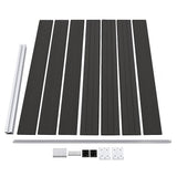 148985 Fence Panel WPC 175x146 cm Black