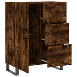 Sideboard Smoked Oak 69.5x34x90 cm Engineered Wood 827945