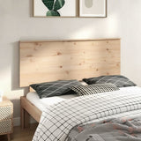 Bed Headboard 154x6x82.5 cm Solid Wood Pine 819175