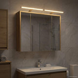 Bathroom Mirror Cabinet Artisian Oak 73.5 x 16 x 62.5 cm 889182