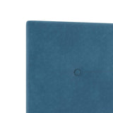 Headboard Wall-mounted with Headboard Dark blue 90 cm Velvet 3337806