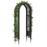 Rose Arch with Spikes Anthracite 97 x 43 x 218 cm PP 42041739