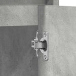 Bathroom Cabinet Concrete Grey 60x33x61 cm Engineered Wood 802646